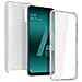 Cover Samsung Galaxy A50 Silicone Fronte Retro Rigido Trasparente - Foto miniatura 1