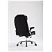 Sedia Ufficio Thor XXL in Stoffa - Poltrona Studio Carico Max 150 kg I Sedia Pc Ergonomica Imbottita e Regolabile in Altezza I Sedia da Scrivania con Ruote e Alto Schienale Nero - Foto miniatura 4