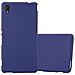 Custodia Compatibile Con Sony Xperia M4 Aqua In Frost Blu Scuro - Coperchio Protettivo In Silicone Tpu Flessibile - Foto miniatura 1