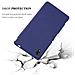 Custodia Compatibile Con Sony Xperia M4 Aqua In Frost Blu Scuro - Coperchio Protettivo In Silicone Tpu Flessibile - Foto miniatura 7