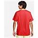 Club Tee T-shirt Uomo Universit? Rosso / Bianco Grande - Foto miniatura 2
