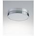 Plafoniera Led Flush Tonda, Cromo, 4000k - Foto miniatura 1