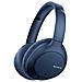 Wh-ch710nl - Cuffie Bluetooth Con Cancellazione Del Rumore Ad Archetto - 35 Ore Di Durata Della Batteria - 94db / Mw - Blu - Foto miniatura 4