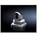 Cp 60 Horizontal Outlet - Sttzsystemverbindung Fr Pc-gehuse - Oben - Ral 7035, Ral 7024 - Foto miniatura 1