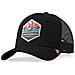 Cappellino Trucker Born To Windsurf Giallo Per Uomini E Donne - Foto miniatura 1
