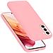 Custodia Compatibile Con Samsung Galaxy S22 In Liquid Rosa - Coperchio Protettivo In Silicone Tpu Flessibile - Foto miniatura 1