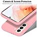 Custodia Compatibile Con Samsung Galaxy S22 In Liquid Rosa - Coperchio Protettivo In Silicone Tpu Flessibile - Foto miniatura 5