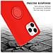Custodia Compatibile Con Apple Iphone 11 Pro Max In Liquid Rosso - Coperchio Protettivo In Silicone Tpu Flessibile Con Anello - Foto miniatura 8