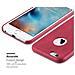 Cadorabo Custodia Compatibile Con Apple Iphone 6 / Iphone 6s In Vintage Rosso - Hard Case Coperchio Protettivo In Similpelle - Foto miniatura 4