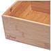 Organizer In Bambù, Da 18x18 Cm Beige - Foto miniatura 2
