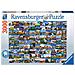 99 Beautiful Places In Europe Puzzle A Blocchi 3000 Pz - Foto miniatura 2