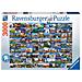 99 Beautiful Places In Europe Puzzle A Blocchi 3000 Pz - Foto miniatura 1
