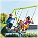 44120 - Altalena Swing Set Colorata, Seggiolino e Dondolo, 249x249x203 cm - Foto miniatura 2