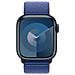 MW4L3ZM /A accessorio indossabile intelligente Band Blu Nylon, Poliestere riciclato, Spandex - Foto miniatura 3