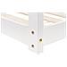Letto Per Bambini Casa Legno Di Pino Tosse 90 X 200 Cm Bianco - Foto miniatura 2