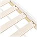 Letto Per Bambini Casa Legno Di Pino Tosse 90 X 200 Cm Bianco - Foto miniatura 4