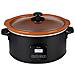 DIGITAL SLOW COOKER 5L OVAL CERAMIC TERRACOTTA CERAMIC BOWL 210W JEOL2145 - Foto miniatura 3