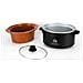 DIGITAL SLOW COOKER 5L OVAL CERAMIC TERRACOTTA CERAMIC BOWL 210W JEOL2145 - Foto miniatura 4