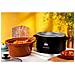 DIGITAL SLOW COOKER 5L OVAL CERAMIC TERRACOTTA CERAMIC BOWL 210W JEOL2145 - Foto miniatura 9