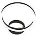 Plafoniera Giotto A Led Moderna 18w Nero 3508-21-101 - Foto miniatura 1
