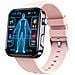 Smartwatch: Misura La Frequenza Cardiaca, La Pressione Sanguigna, L'ossigeno Nel Sangue E I Passi Black And Pink Strap - Foto miniatura 2