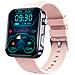 Smartwatch: Misura La Frequenza Cardiaca, La Pressione Sanguigna, L'ossigeno Nel Sangue E I Passi Black And Pink Strap - Foto miniatura 4