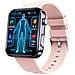 Smartwatch: Misura La Frequenza Cardiaca, La Pressione Sanguigna, L'ossigeno Nel Sangue E I Passi Black And Pink Strap - Foto miniatura 11