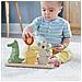 Animali Da Impilare E Ordinare In Legno Fisher-price, 10 Pezzi Hxv04 - Foto miniatura 3