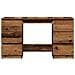 Scrivania Legno Antico 140x50x77 Cm In Legno Multistrato - Foto miniatura 5