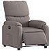 Poltrona Elettrica Reclinabile Tortora In Tessuto - Foto miniatura 3