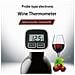 Tappo Termometro Digitale Per Vino Per Un Servizio Preciso - Foto miniatura 4