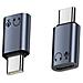 Adattatore Da Lightning Femmina A Usb-c Maschio In Alluminio Per Cuffie: Ascolta, Chiama E Controlla Con Qualità Hi-fi Grey - Foto miniatura 1