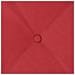 Cuscino per Schiena Rosso 140 x 19 x 50 cm Tessuto - Foto miniatura 8