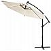 BLACK FOREST PARASOL OGRODOWY NA WYSIEGNIKU 3M DUZY BEZOWY L-0713 - Foto miniatura 1