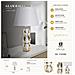 Lampada Da Tavolo Glam Balls In Ceramica Bianca E Oro Con Base A Sfere - Foto miniatura 7