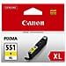 CLI-551XL Y Cartuccia Ink Originale Gialla per Canon PIXMa MG6350 Capacità 685 Pagine - Foto miniatura 9