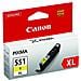 CLI-551XL Y Cartuccia Ink Originale Gialla per Canon PIXMa MG6350 Capacità 685 Pagine - Foto miniatura 3