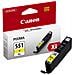 CLI-551XL Y Cartuccia Ink Originale Gialla per Canon PIXMa MG6350 Capacità 685 Pagine - Foto miniatura 4