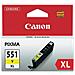 CLI-551XL Y Cartuccia Ink Originale Gialla per Canon PIXMa MG6350 Capacità 685 Pagine - Foto miniatura 1