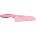 Coltello Santoku Cm 15 Linea Pure Komachi 2 Di In Acciaio Inox Con Rivestimento Antiaderente Rosa - Foto miniatura 1