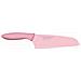Coltello Santoku Cm 15 Linea Pure Komachi 2 Di In Acciaio Inox Con Rivestimento Antiaderente Rosa - Foto miniatura 2