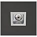 Faretto Ad Incasso Grigio Quadrato 8w Led - Foto miniatura 1