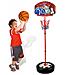 Basket Canestro Piantana Per Bambini Altezza Regolabile Fino 120cm Con Pallone - Foto miniatura 1