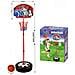 Basket Canestro Piantana Per Bambini Altezza Regolabile Fino 120cm Con Pallone - Foto miniatura 2