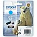 Originale Epson T2612 Ciano C13t26124010 Epson Expression Premium Xp600 Xp605 Xp700 Xp800 26 Capacita' 4.5ml 300 Pagine - Foto miniatura 1
