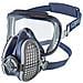 Spr406 Gvs Integra sicurezza Goggle + P3 Polveri Mezza maschera respiratoria, Medium / Large, Blu - Foto miniatura 1