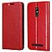 Custodia Compatibile Con Zte Nubia N1 Lite In Rosso Mela - Coperchio Protettiva Con Chiusura Magnetica, Funzione Stand E Tasca Per Le Carte - Foto miniatura 3