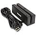 HURMAG3 Lettore di Tessere a Banda Magnetica Interfaccia USB - Nero - Foto miniatura 4