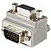 Adattatore angolato a destra VGA a VGA tipo 1 - M / F - Foto miniatura 1