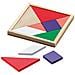 Tangram Colorato 15x15cm - Foto miniatura 1